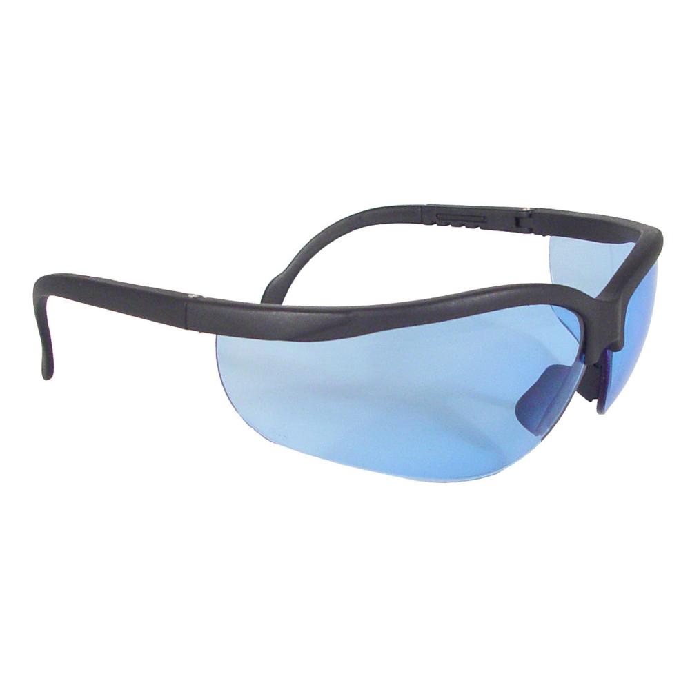 Journey® Safety Eyewear - Black Frame - Light Blue Lens