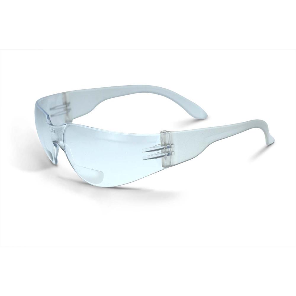 Mirage™ MRB Bifocal Safety Eyewear - Clear Frame - Clear Lens - 1.5 Diopter
