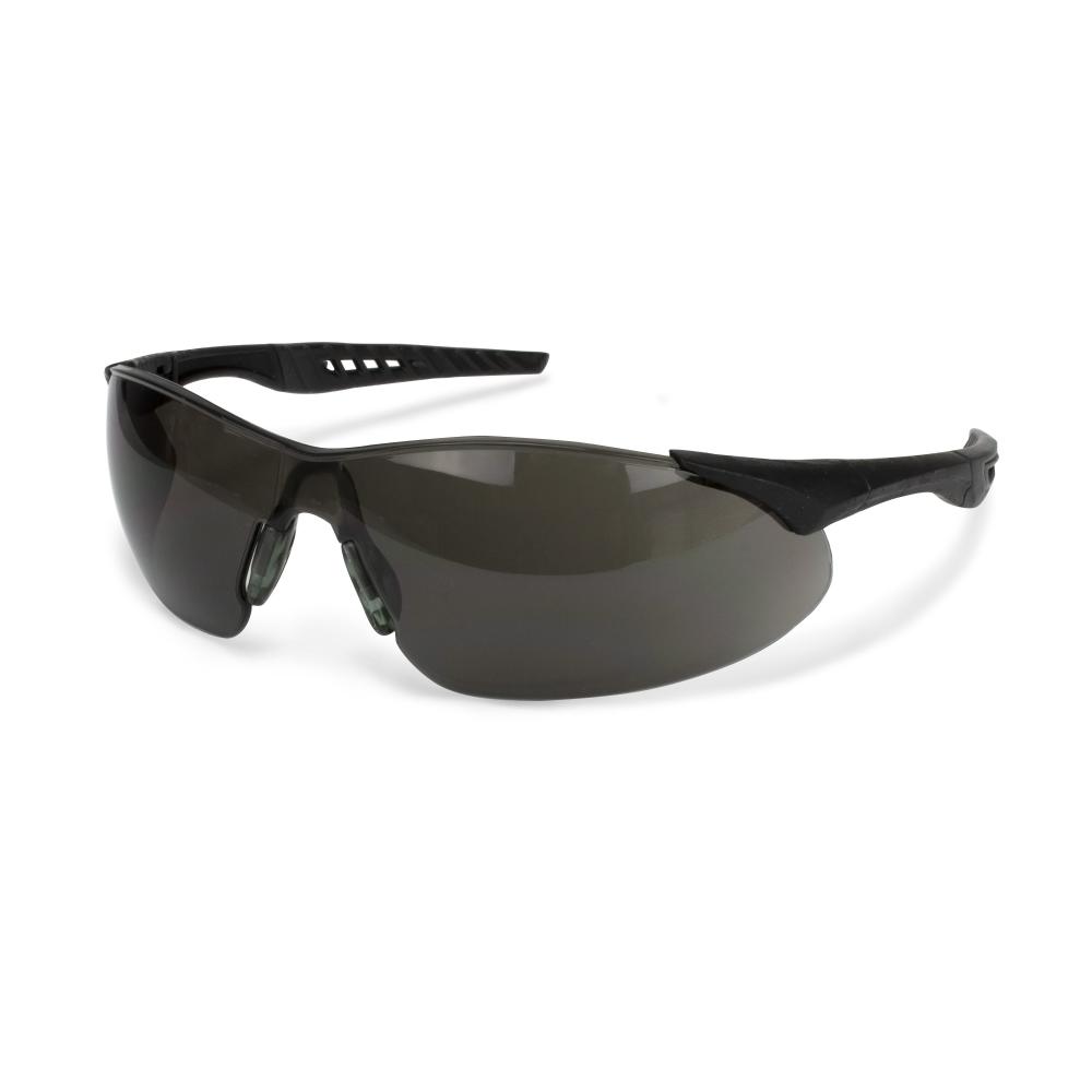 Rock™ Safety Eyewear - Black Frame - Smoke Anti-Fog Lens