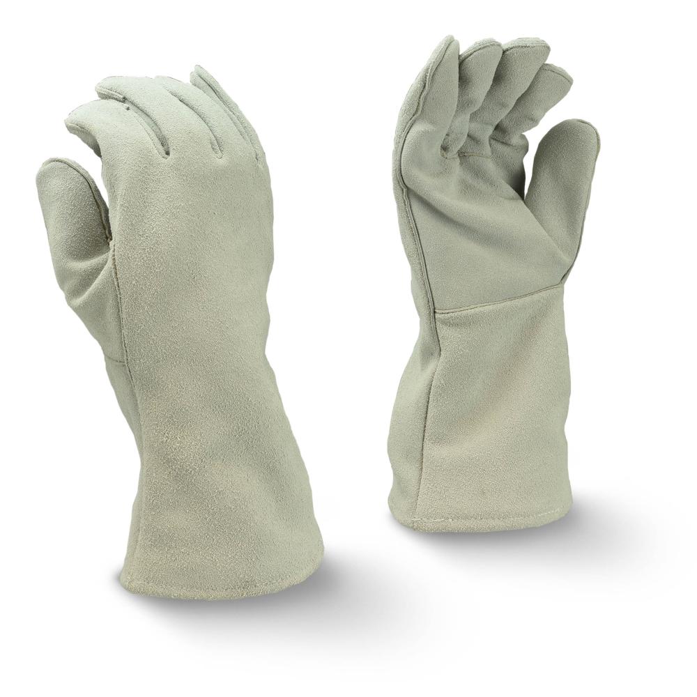 RWG5100 Gray Split Economy Shoulder Cowhide Leather Welding Glove - Size XL - Left Hand Only