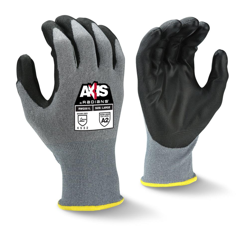 RWG561 AXIS™ Cut Protection Level A2 PU Coated Glove - Size XS