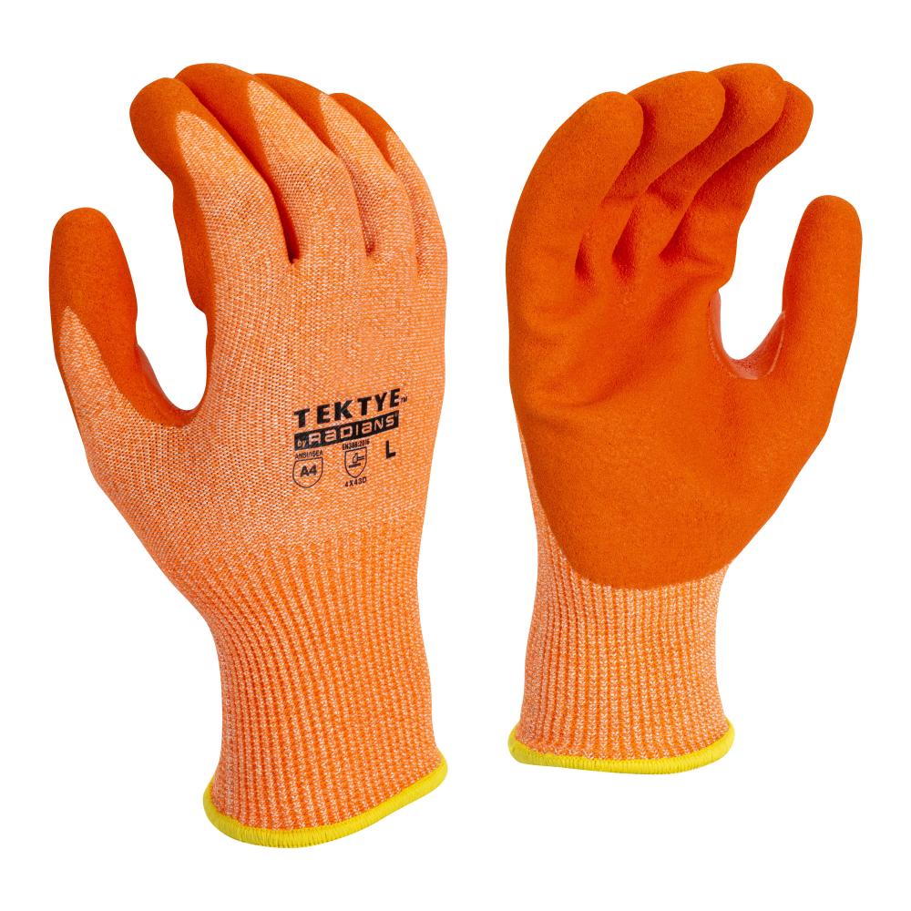 RWG703 TEKTYE™ Hi-Vis Cut Level A4 Glove - Size XL