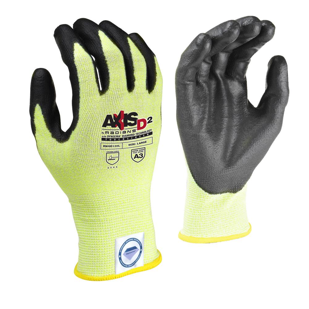 RWGD100 AXIS D2™ Dyneema® Cut Protection Level A3 Touchscreen Glove - Size M