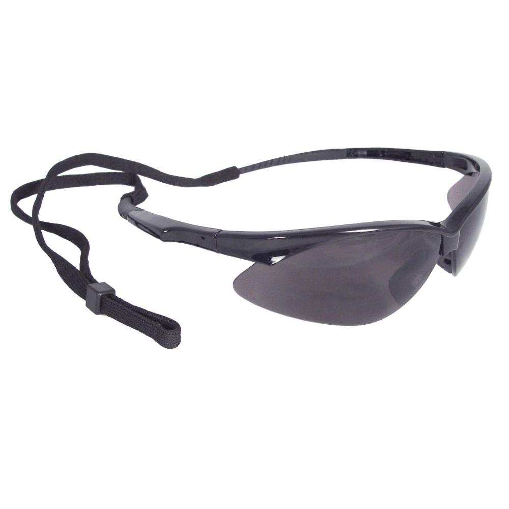 Rad-Apocalypse™ Safety Eyewear - Black Frame - Smoke Lens