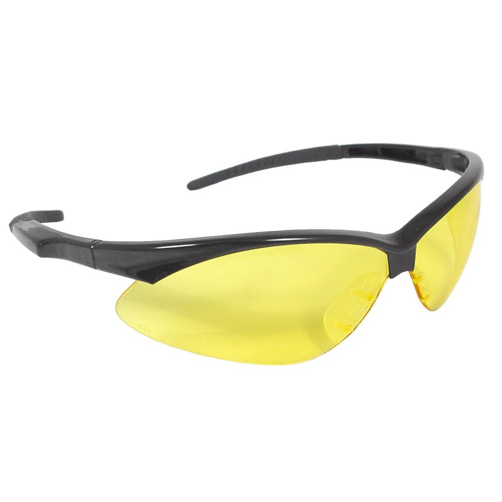 Rad-Apocalypse™ Safety Eyewear - Black Frame - Amber Lens