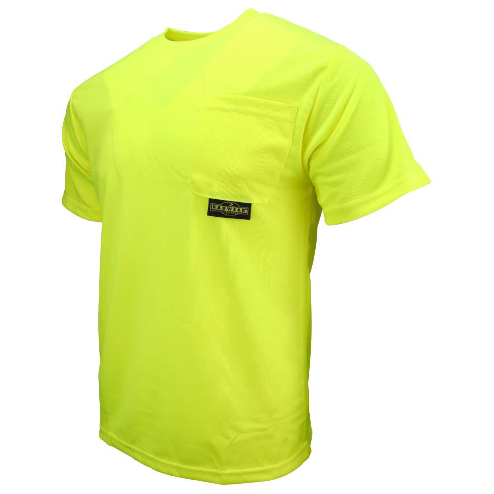 ST11-N Non-Rated Short Sleeve Safety T-Shirt with Max-Dri™ - Green - Size 5X