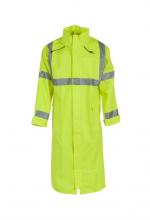 Radians 21217-30-2-LIM-4X - 217AC Flex Arc Coat with Attached Hood - Lime - Size 4X
