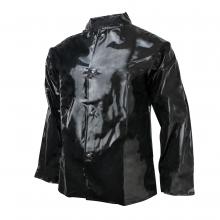 Radians 25251-01-1-BLK-2X - 251SJ Iron Shield Jacket with Snaps - Black - Size 2X