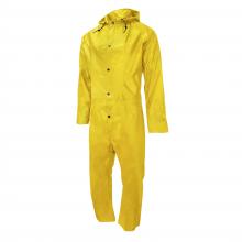 Radians 35001-50-1-YEL-L - 35ACA Universal Coverall with Hood - Safety Yellow - Size L