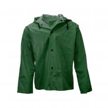Radians 45001-00-1-GRN-M - 45AJ Magnum Jacket with Hood - Green - Size M