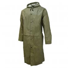 Radians 45001-30-1-GRN-S - 45AC Magnum Coat with Attached Hood - Green - Size S