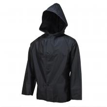Radians 77001-00-2-BLK-4X - 77AJ Sani Light Jacket with Hood - Black - Size 4X