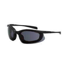 Radians 821 AF - Concept Foam Lined Safety Eyewear - Matte Black Frame - Smoke Anti-Fog Lens