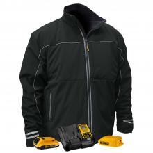 Radians DCHJ072D1-XL - Men's Heated Lightweight Soft Shell Jacket Kitted - Black - Size XL