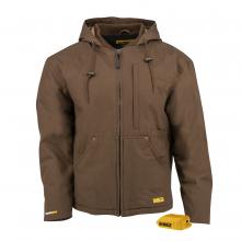 Radians DCHJ076ATB-M - Men's Heated Heavy Duty Work Coat without Battery - Tobacco - Size M