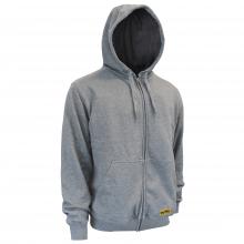 Radians DCHJ080B-S - Men's Heated French Terry Cotton Hoodie without Battery - Gray - Size S