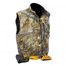 Radians DCHV085D1-2X - Men's Fleece Heated Vest Kitted - Camo - Size 2X