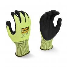 Radians DPG855TL - DPG855T Hi-Vis HPPE Fiberglass Cut Glove - Size L - Tagged