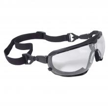 Radians DG1-11 - Dagger™ Foam Lined Safety Goggle - Black Frame - Clear Anti-Fog Lens