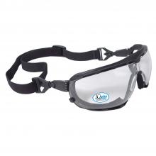 Radians DG1-13 - Dagger™ IQ - IQUITY™ Anti-Fog Foam Lined Safety Goggle - Black Frame - Clear IQ Anti-Fog Lens