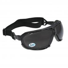 Radians DG1-23 - Dagger™ IQ - IQUITY™ Anti-Fog Foam Lined Safety Goggle - Black Frame - Smoke IQ Anti-Fog Lens