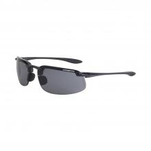 Radians 2141 - ES4 Premium Safety Eyewear - Crystal Black Frame - Smoke Lens