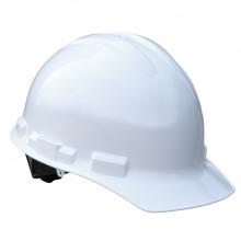 Radians GHP6-WHITE - Granite™ Cap Style 6 Point Pinlock Hard Hat - White