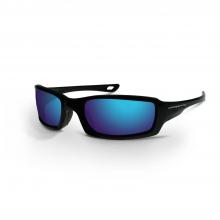 Radians 20288 - M6A Premium Safety Eyewear - Metallic Blue Frame - Blue Mirror Lens