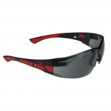 Radians OBL1-20 - Obliterator™ Safety Eyewear - Black/Red Frame - Smoke Lens