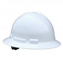 Radians QHP4-WHITE - Quartz™ Full Brim 4 Point Pinlock Hard Hat - White