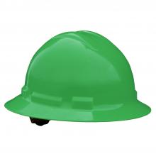 Radians QHR4-GREEN - Quartz™ Full Brim 4 Point Ratchet Hard Hat - Green
