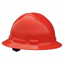 Radians QHR4-RED - Quartz™ Full Brim 4 Point Ratchet Hard Hat - Red