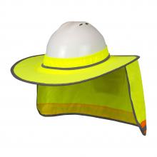Radians RHHS-01G - Hi-Vis Collapsible Hard Hat Shade - Green