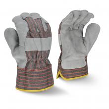 Radians RWG3103S - RWG3103 Economy Shoulder Gray Split Cowhide Leather Glove - Size S