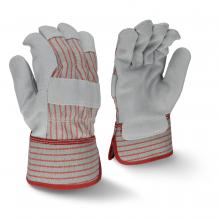 Radians RWG3105L - RWG3105 Fleece Lined Economy Shoulder Gray Split Leather Glove - Size L