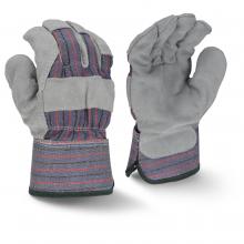 Radians RWG3205L - RWG3205 Fleece Lined Regular Shoulder Gray Split Cowhide Leather Glove - Size L