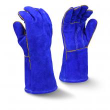 Radians RWG5210XL - RWG5210 Blue Regular Shoulder Split Leather Welding Glove - Size XL