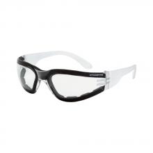 Radians 554 AF - Shield Foam Lined Safety Eyewear - Clear Frame - Clear Anti-Fog Lens