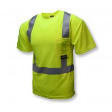Radians ST11-2PGS-2X - ST11 Class 2 High Visibility Safety T-Shirt with Max-Dri™ - Green - Size 2X
