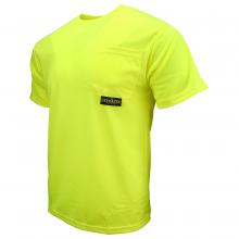 Radians ST11-NPGS-L - ST11-N Non-Rated Short Sleeve Safety T-Shirt with Max-Dri™ - Green - Size L