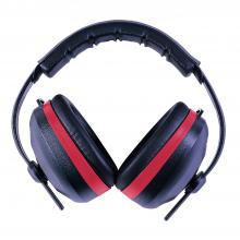 Radians SL0130CS - Silencer® Earmuff in Clamshell - Black & Red