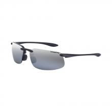 Radians 21427 - ES4 Premium Safety Eyewear - Crystal Black Frame - Polarized Silver Mirror Lens