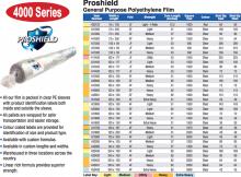 W. Ralston 442401 - 4000 SERIES - General Purpose Polyethylene Film 240 x  100 Heavy 4F 2000 Core Length 62"