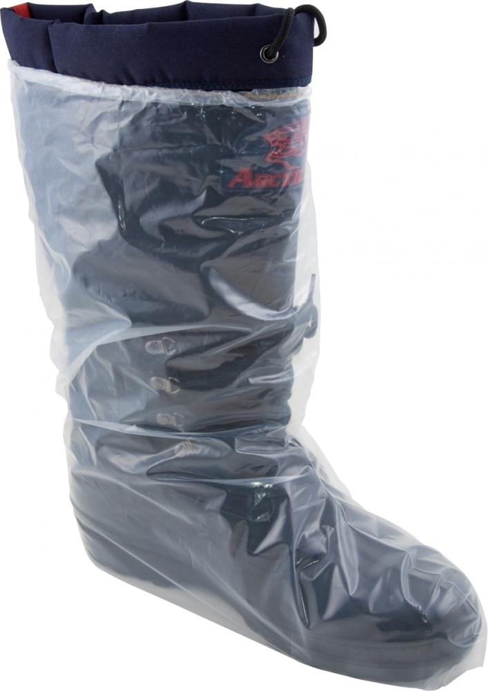 CLEAR PE BOOT COVER, 5 MIL, XL, W/ELASTIC OPENING, 50  EA/BX, 10 BX/CS