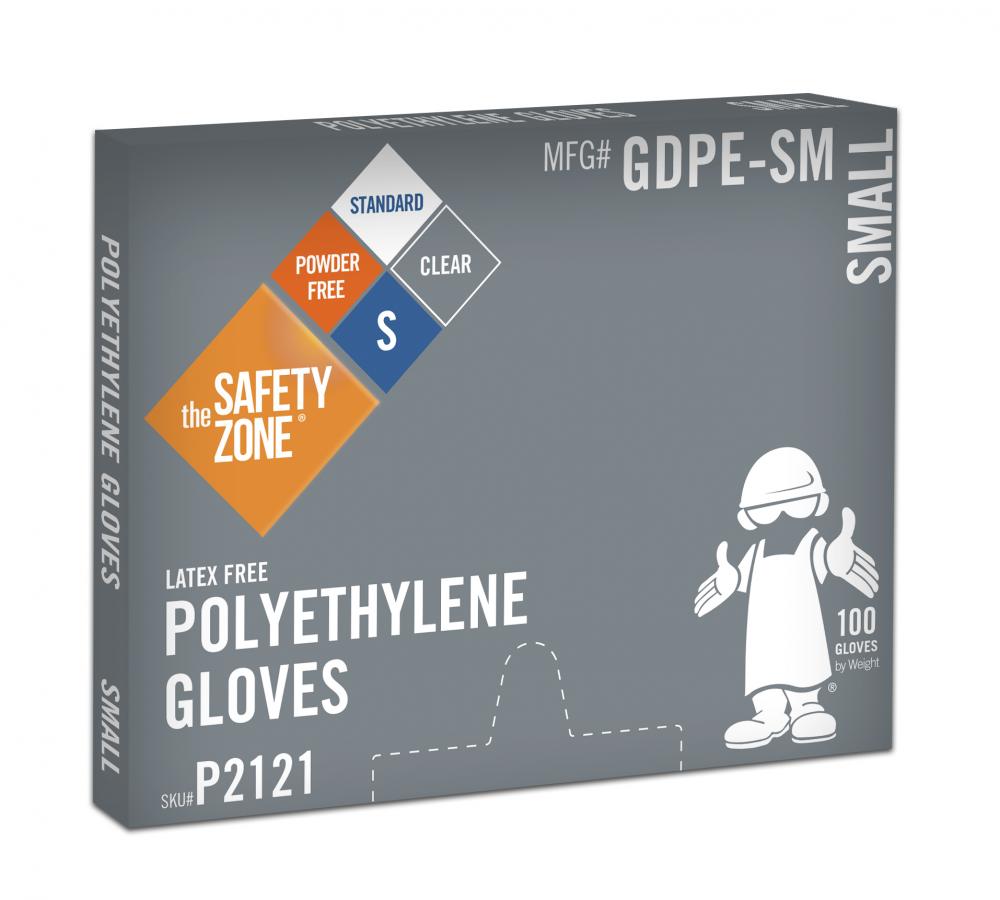 CLEAR HIGH DENSITY POLYETHYLENE GLOVE, 500/BX 4BX/CS (2,000/MASTER CASE, LG)