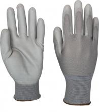 Safety Zone GNPU-XL-4-GY-GY - GRAY NYLON GLOVE,W/GRAY PU COATING 6DZ/CS XL