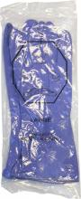 Safety Zone GRFL-LG-1C - FLOCK LINED LATEX, BLUE, 18 MIL, INDIVIDUALLY BAGGED, LG