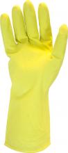 Safety Zone GRFY-SM-1C - FLOCK LINED LATEX, YELLOW, 16 MIL, INDIVIDUALLY BAGGED, SM