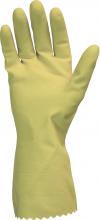 Safety Zone GRFY-SM-2E - ECONOMY,LATEX,YELLOW,FLOCK LINED,INDV.PAIR PKD, 12DZ/CS, SM