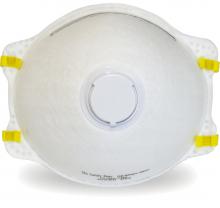 Safety Zone RS-920-EV-N95 - SAFETY ZONE BRAND NIOSH RATED MASKS WITH EXHALATION VALVE 10/BX 12 BX/CS